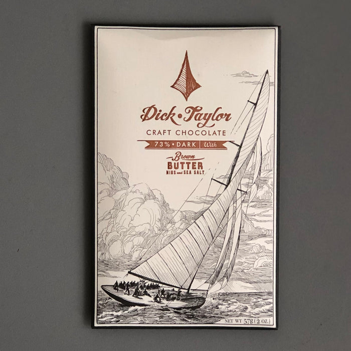 Dick Taylor Craft Chocolate - Brown Butter nibs & Sea Salt
