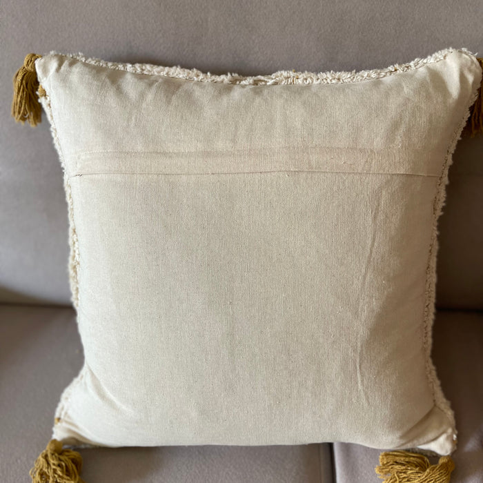 Moroccan Chenille Throw Pillow