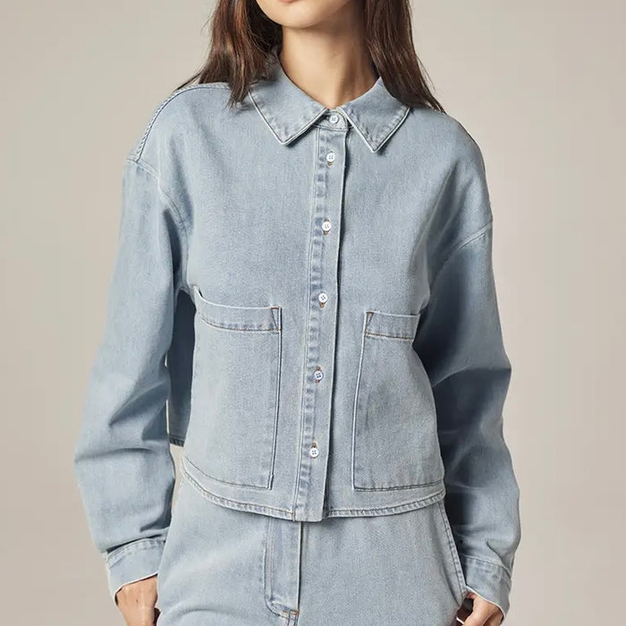 Amente- Short Denim Shirt/Jacket