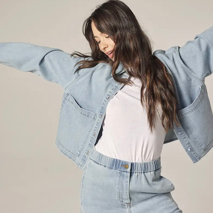 Amente- Short Denim Shirt/Jacket