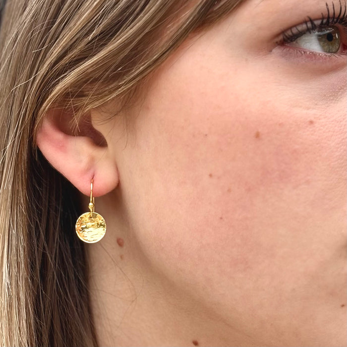 Gold Drop Earrings