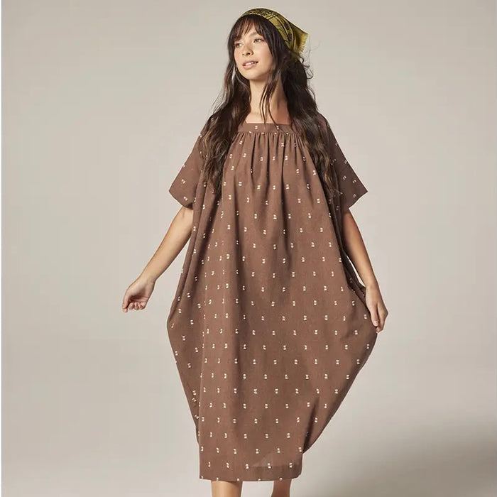 Amente- Jacquard Pull Over Dress