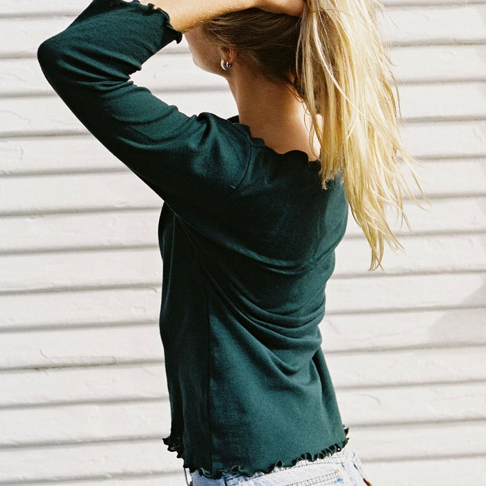 LA Relaxed- Ballet Pointelle Tee