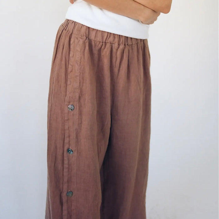 LA Relaxed-Tilda Linen Pant
