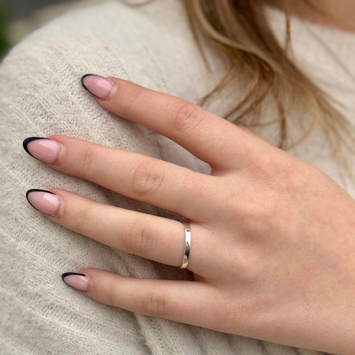 Sterling Midi Stacking Rings
