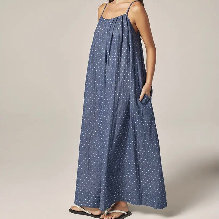 Amente- Tie Back Ankle Dress