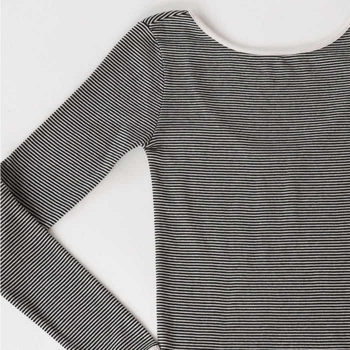 LA Relaxed- Low Back Stripe Top