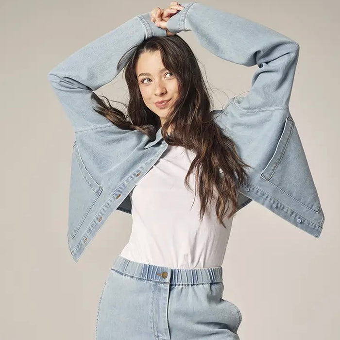 Amente- Short Denim Shirt/Jacket