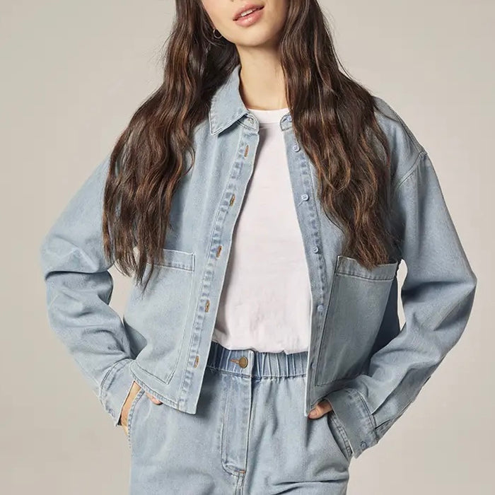 Amente- Short Denim Shirt/Jacket