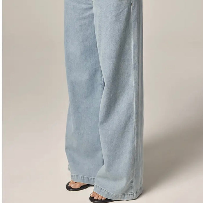 Amente- Wide Leg Elestic Pants