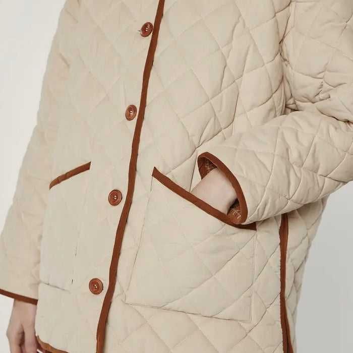 A Mente- Reversible Quilted Cotton Jacket