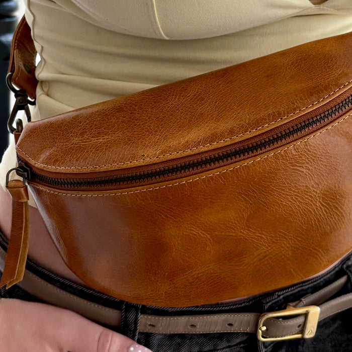 Leather Chest Bag