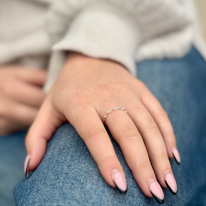 Sterling Midi Stacking Rings