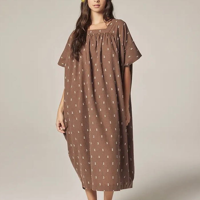 Amente- Jacquard Pull Over Dress