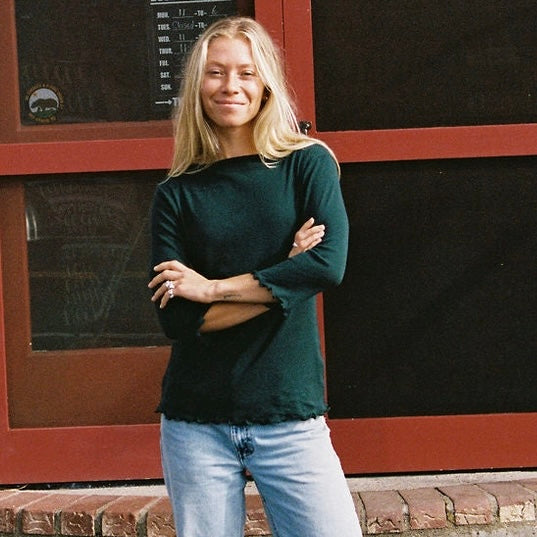 LA Relaxed- Ballet Pointelle Tee