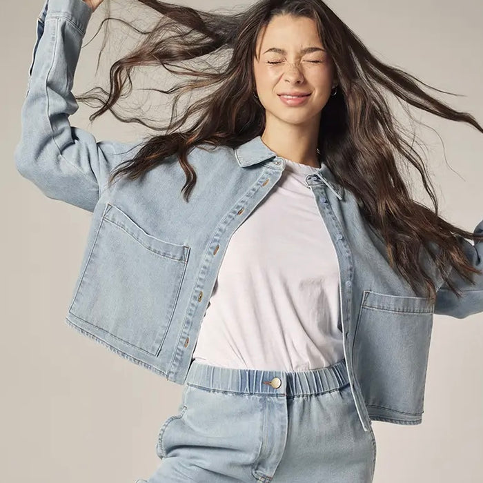 Amente- Short Denim Shirt/Jacket