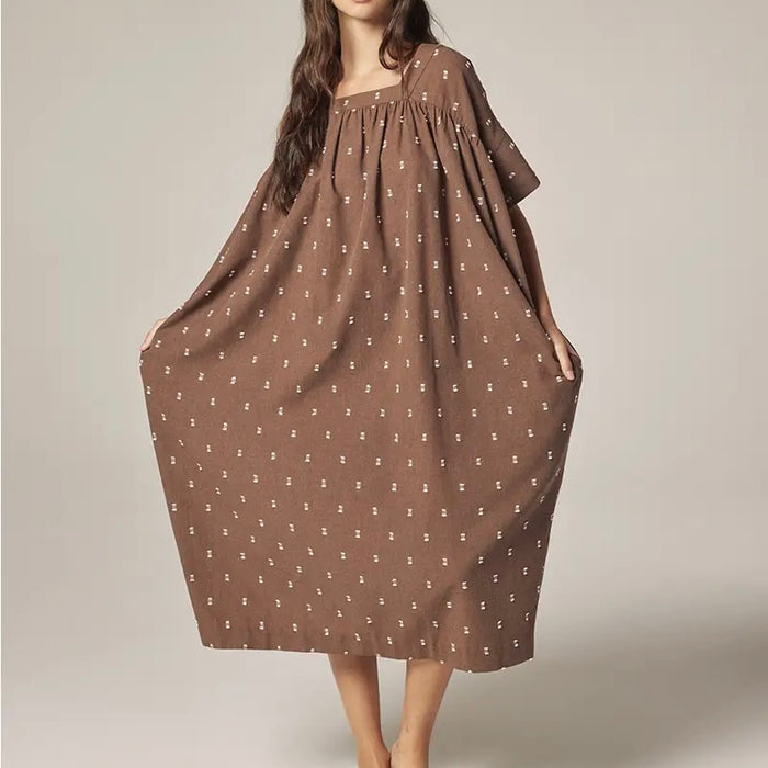 Amente- Jacquard Pull Over Dress