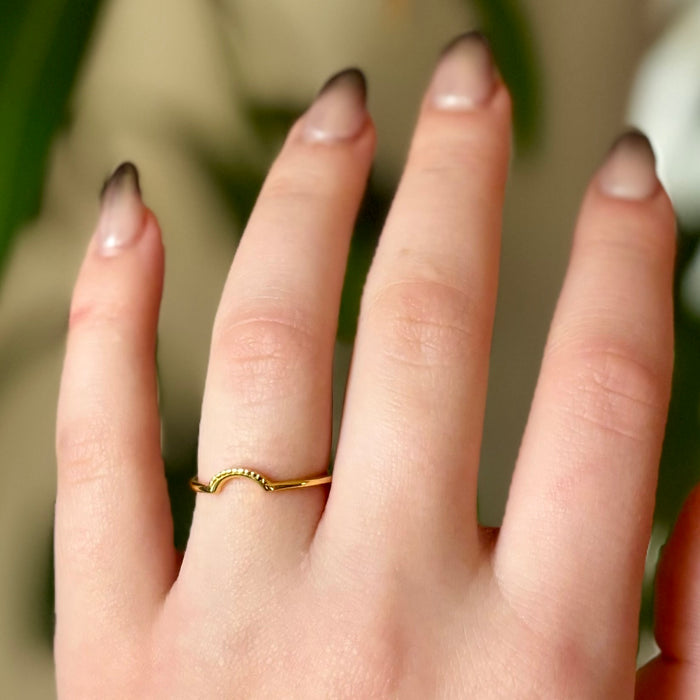 Gold Stacking Rings