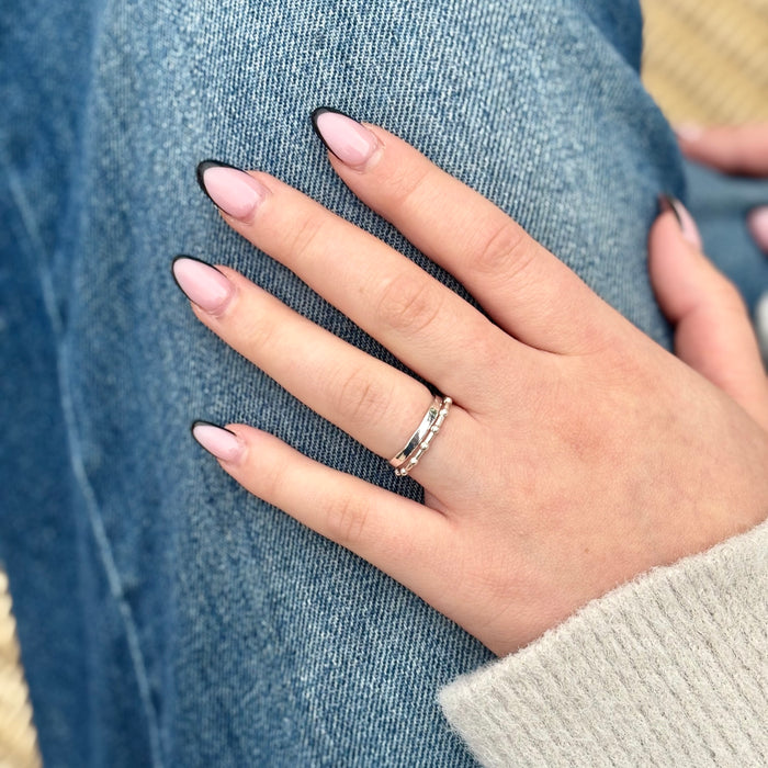 Sterling Midi Stacking Rings