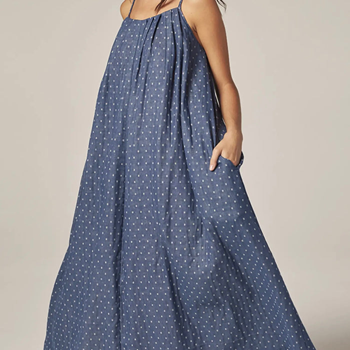 Amente- Tie Back Ankle Dress