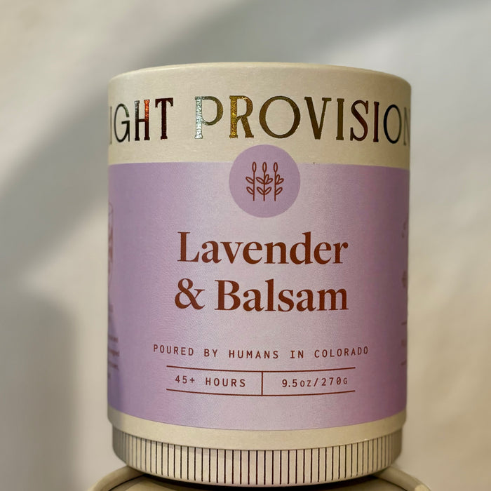 Light Provisions- Lavender & Balsam