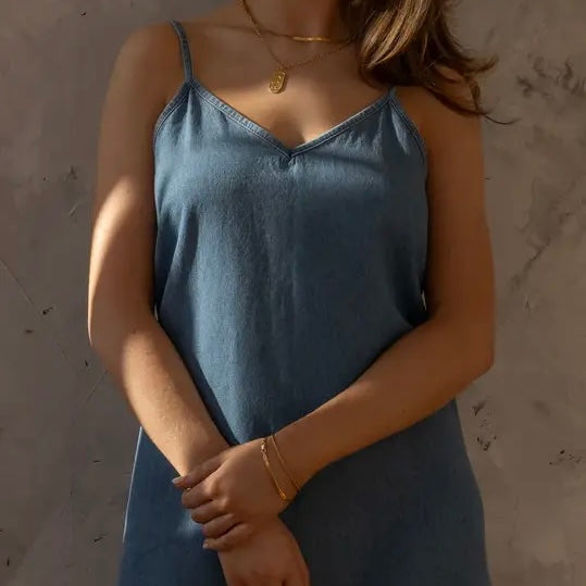 The Simple Folk-The Denim Cami Dress