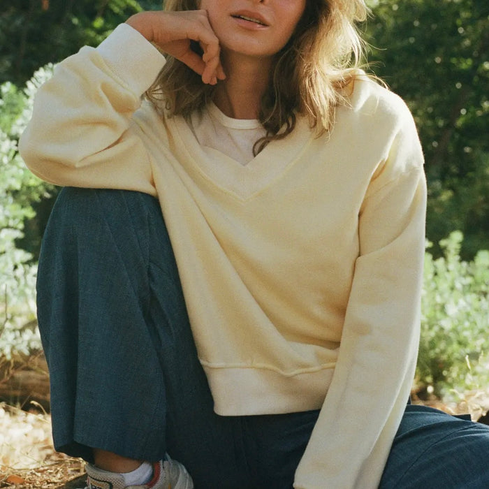 LA Relaxed- Softie Sweatshirt/ Carob