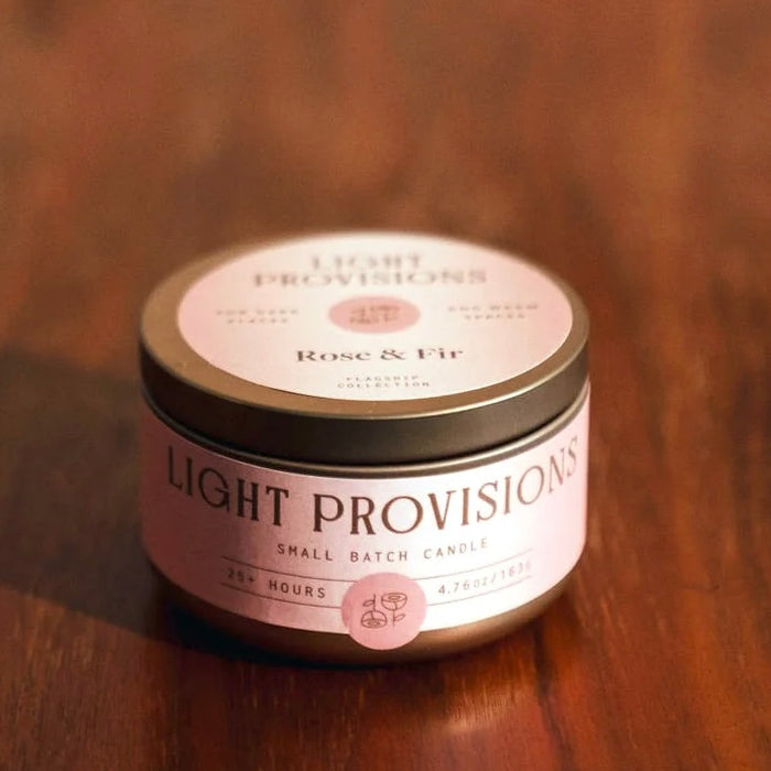 Light Provisions- Rose & Fir Travel Tin