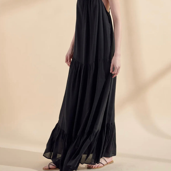 A Mente- Tiered Cami Maxi Dress