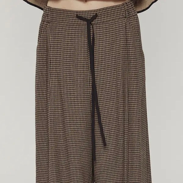 A Mente- Wide Leg Straight Pants
