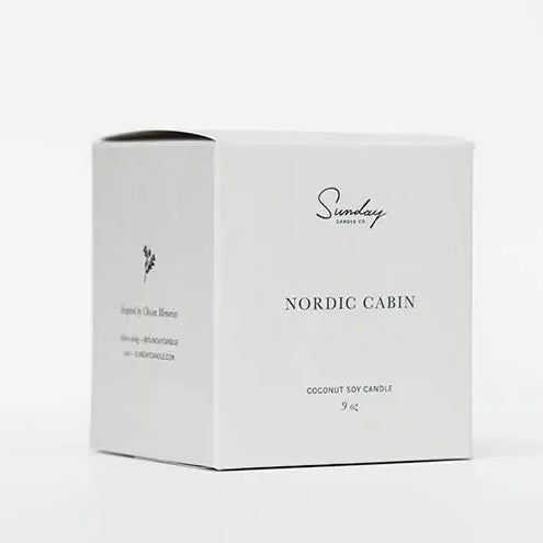 Sunday Candle Co.- Nordic Cabin 9oz