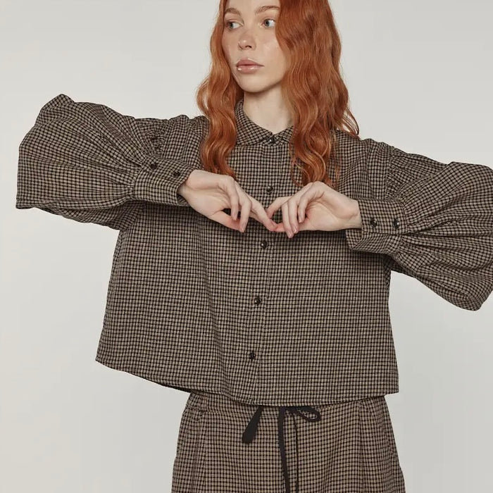 A Mente- Volume Sleeve Blouse