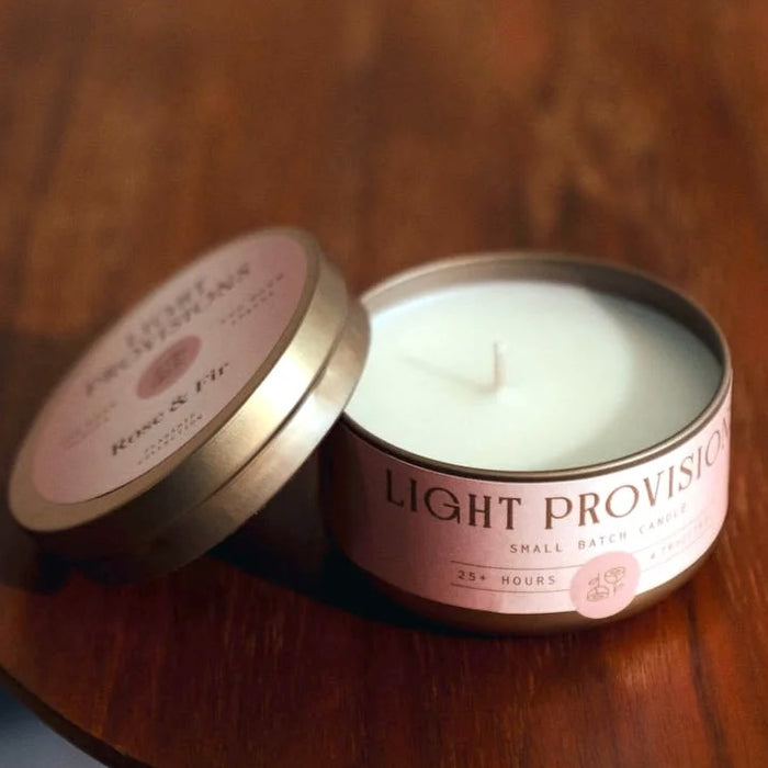 Light Provisions- Rose & Fir Travel Tin