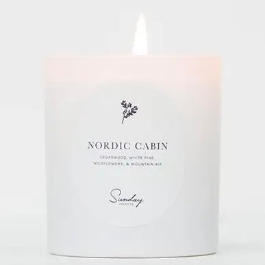 Sunday Candle Co.- Nordic Cabin 9oz