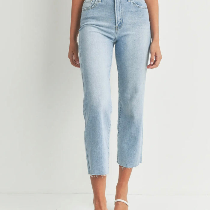 Just Black Denim- Classic Straight Light Wash