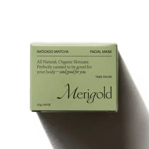 Merigold -Avocado Matcha Facial Mask
