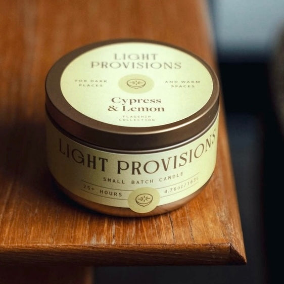 Light Provisions- Cypress & Lemon
