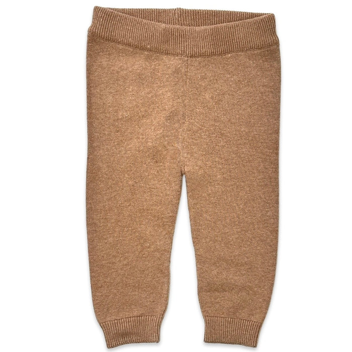 Viverano Organics- Pocket Sweater Knit Baby Legging Pants (Chai Spice)