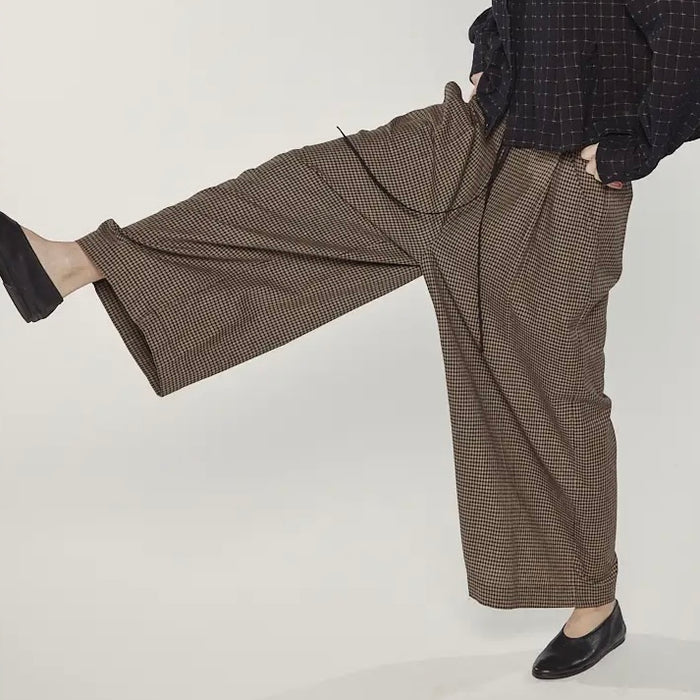 A Mente- Wide Leg Straight Pants