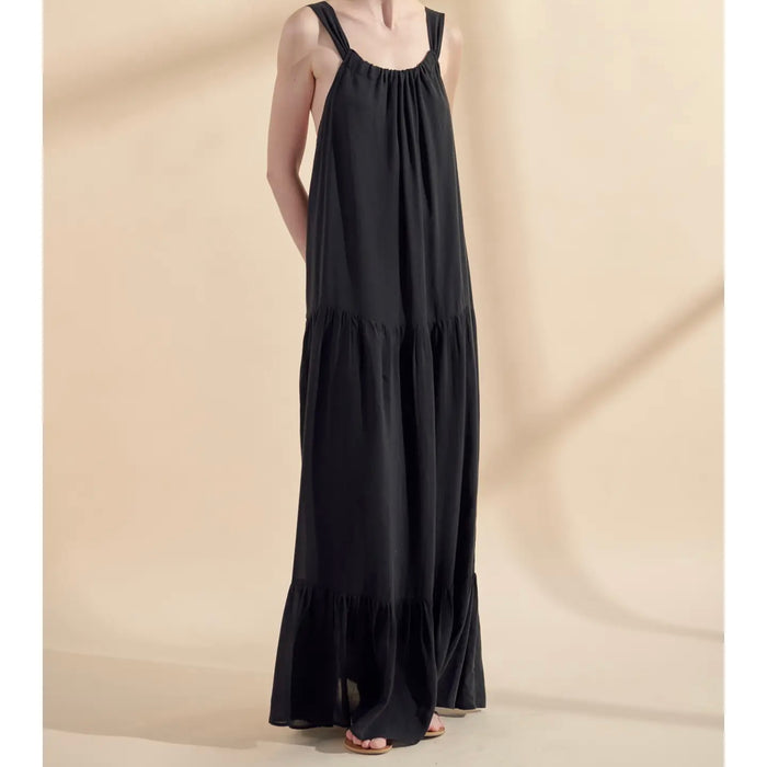 A Mente- Tiered Cami Maxi Dress