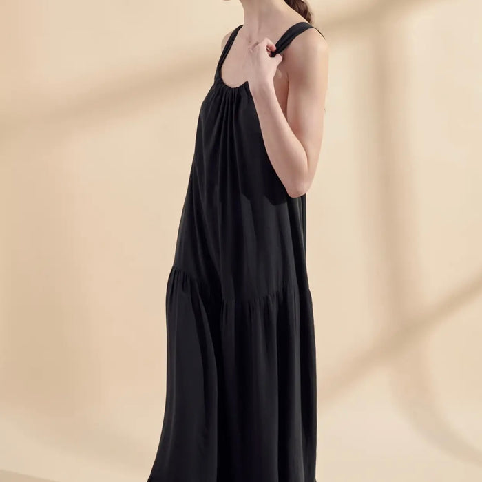 A Mente- Tiered Cami Maxi Dress