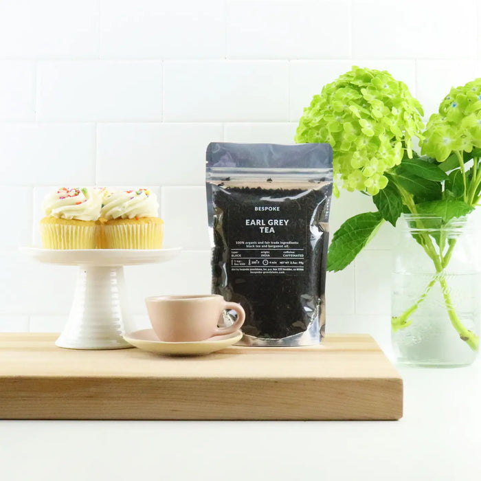 Bespoke Provisions- Earl Grey Black Tea - Organic Premium Loose Leaf - 3.5oz