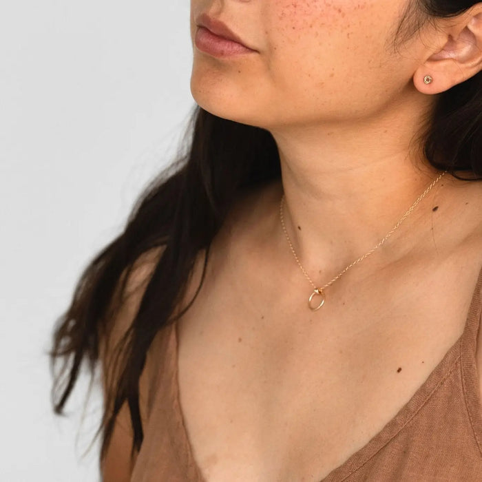 Sheena Marshall Jewelry- Petite Knot Studs | Gold Fill