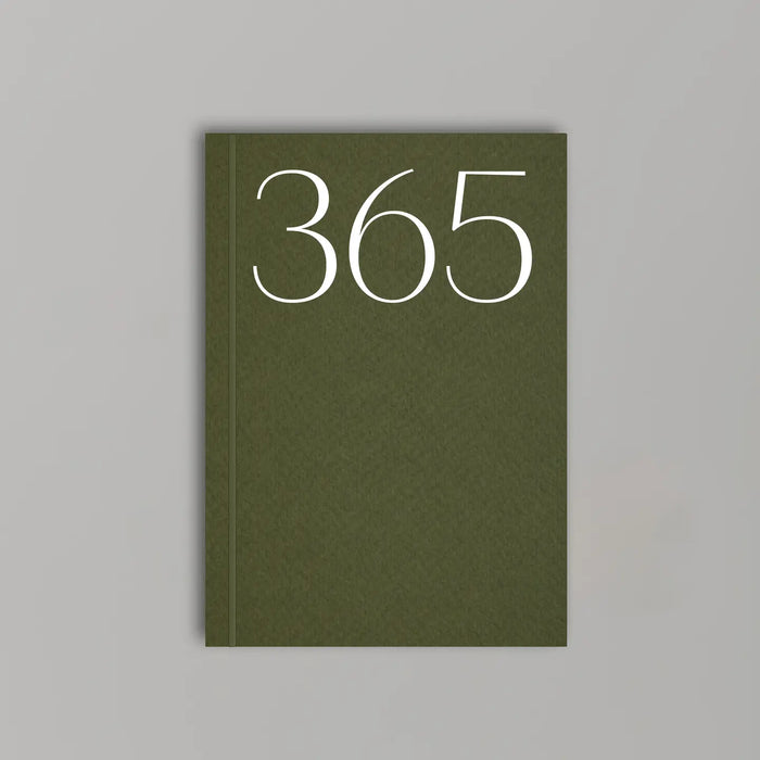 Kinshipped-365 Undated Planner - Moss Green