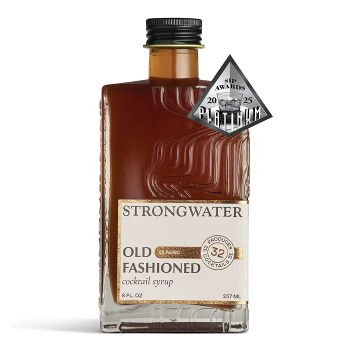 Sip Strongwater - Old Fashioned Cocktail Syrup Classic 8oz
