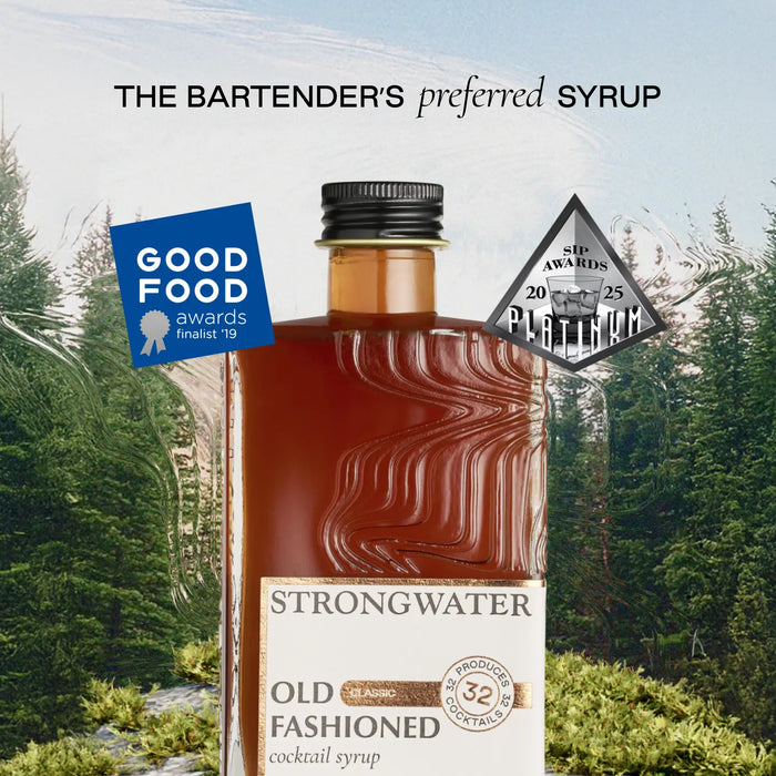 Sip Strongwater - Old Fashioned Cocktail Syrup Classic 8oz