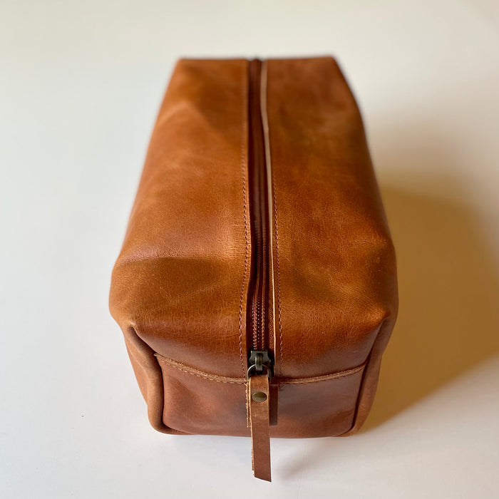 Leather Dopp/Toiletries Kit