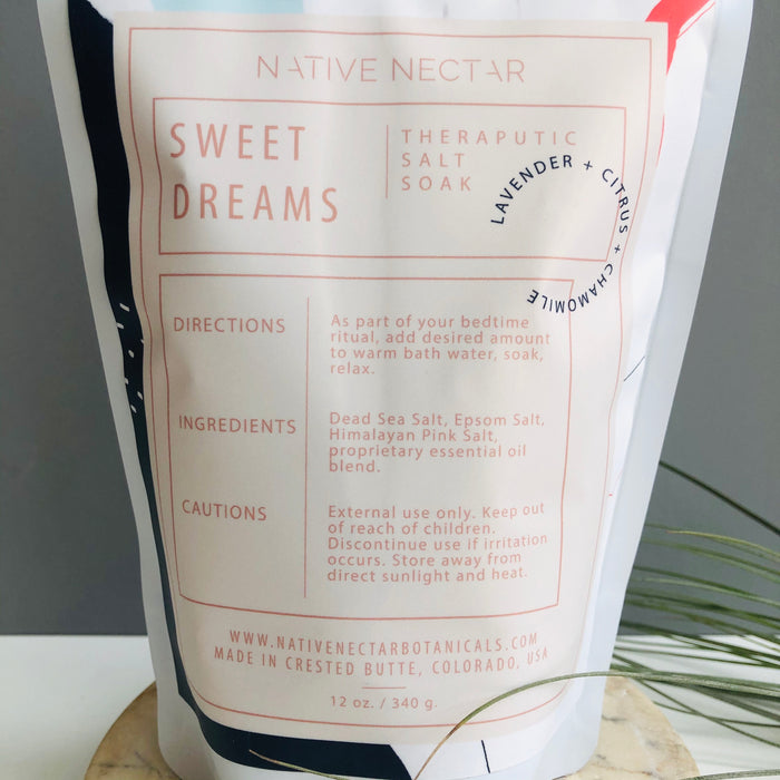 Native Nectar - Sweet Dreams Bath Soak