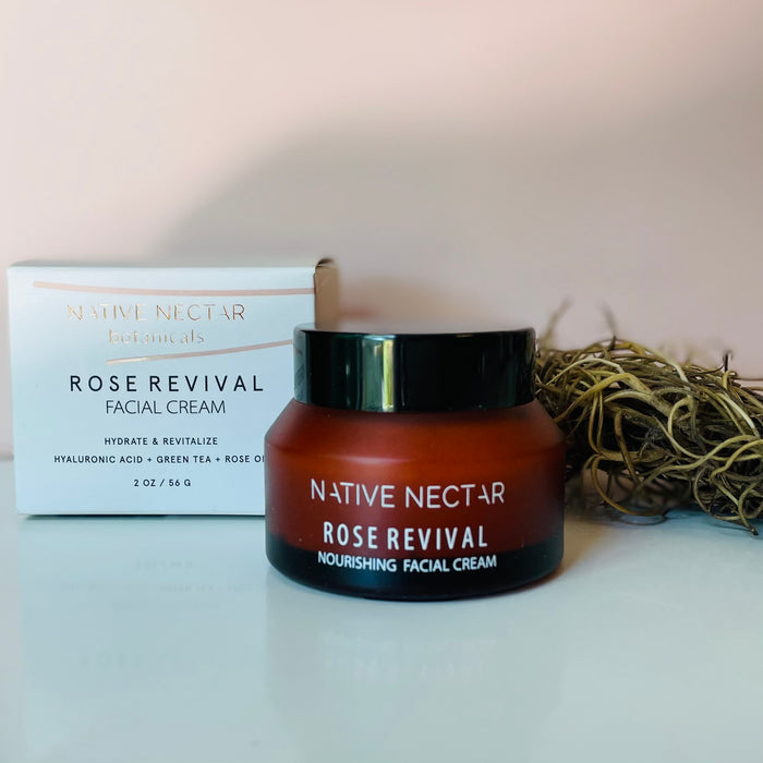 Native Nectar Rose Revival Face Cream